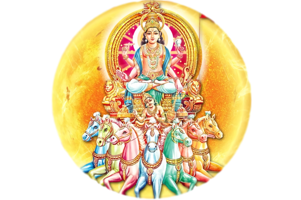 Transparent Ratha Saptami Vishnu Mantra Deva for Magha Saptami for Ratha Saptami