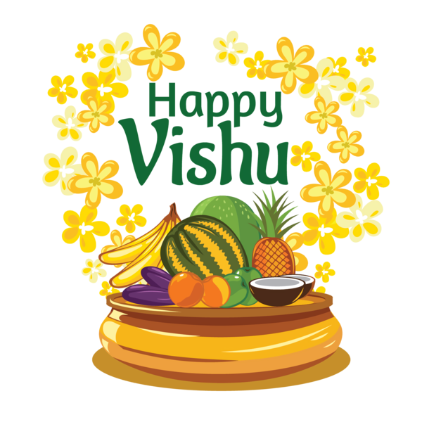 Transparent Vishu Onam New Year Malayalam for Hindu Vishu for Vishu