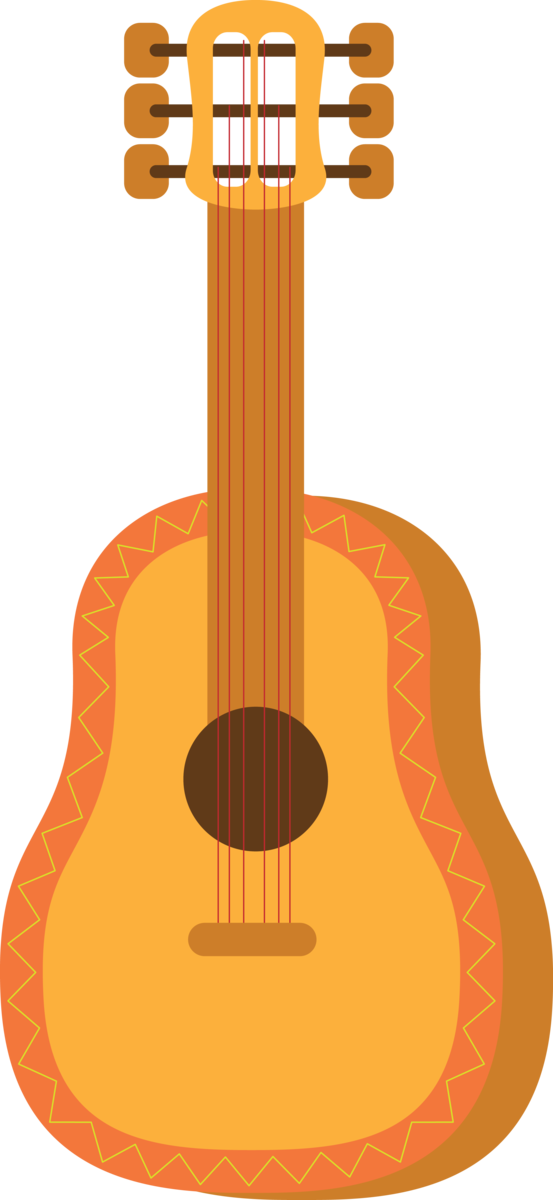 Transparent Cinco de Mayo Acoustic guitar Guitar Electric guitar for Fifth of May for Cinco De Mayo