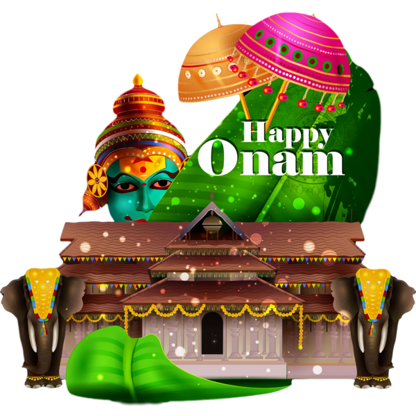 Transparent Onam Festival South India Onam for Onam Harvest Festival for Onam