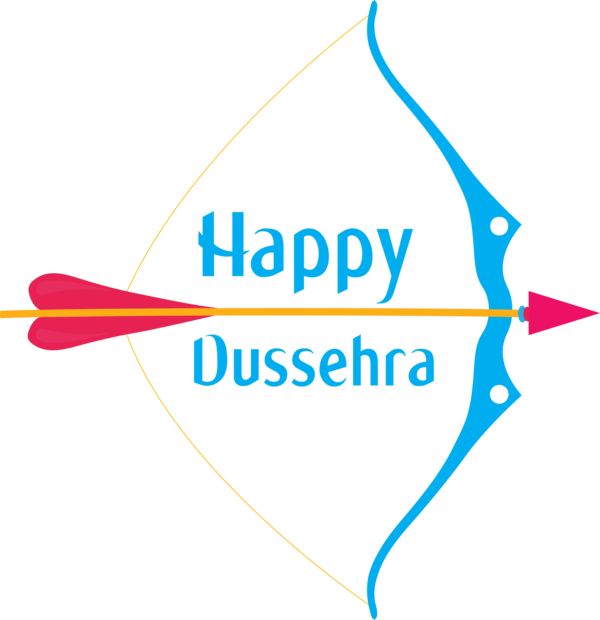 Transparent Dussehra Logo Angle Line for Happy Dussehra for Dussehra