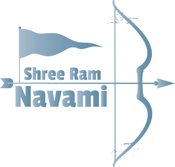 Transparent Rama Navami Logo Design Angle for Rama for Rama Navami