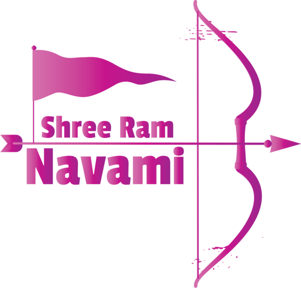 Transparent Rama Navami Logo Design Angle for Rama for Rama Navami
