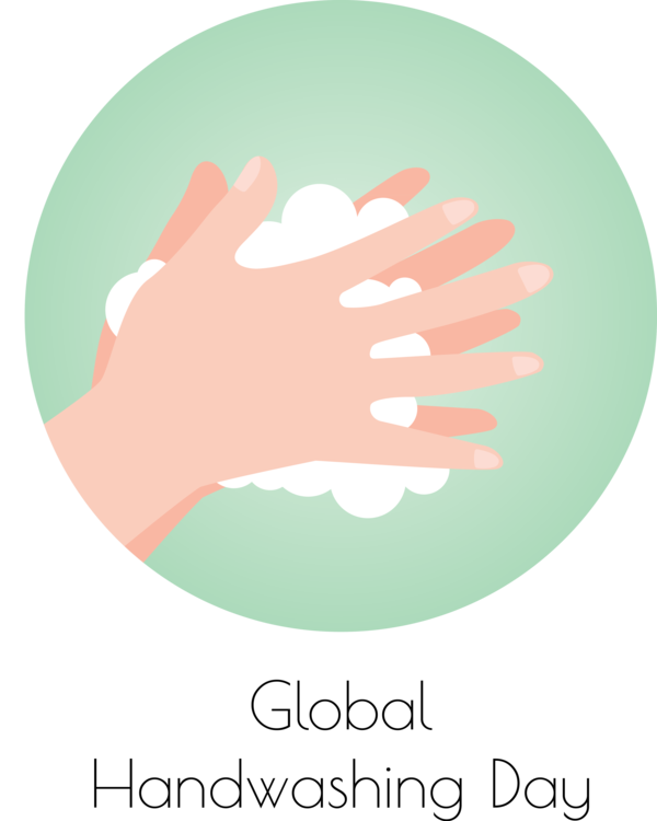 Transparent Global Handwashing Day Hand model Nail Meter for Hand washing for Global Handwashing Day