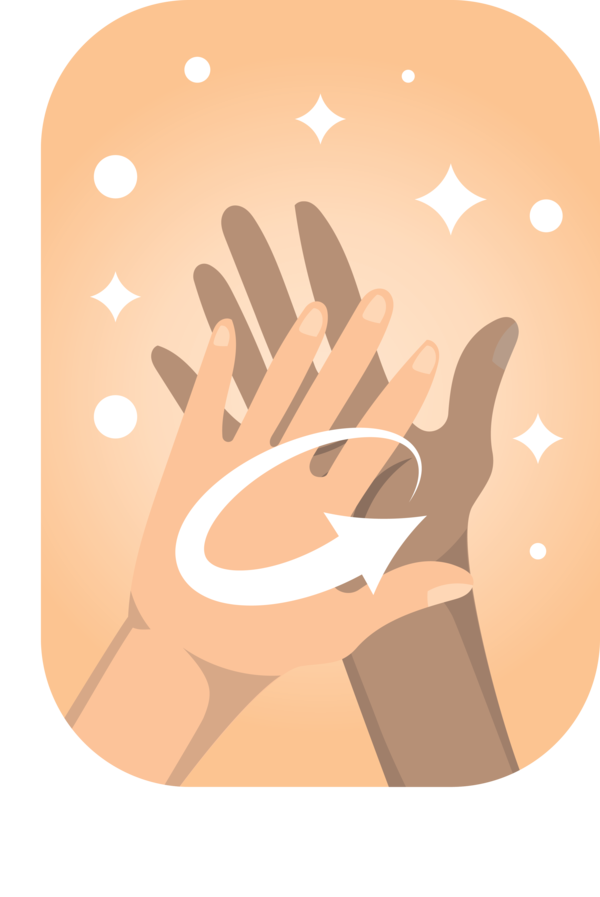 Transparent Global Handwashing Day Hand model Cartoon Font for Hand washing for Global Handwashing Day