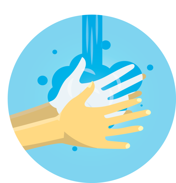 Transparent Global Handwashing Day Line Microsoft Azure Design for Hand washing for Global Handwashing Day