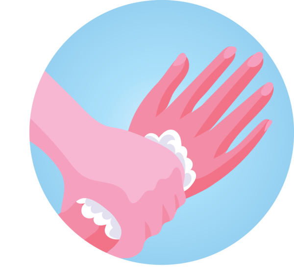 Transparent Global Handwashing Day Hand model Design Hand for Hand washing for Global Handwashing Day
