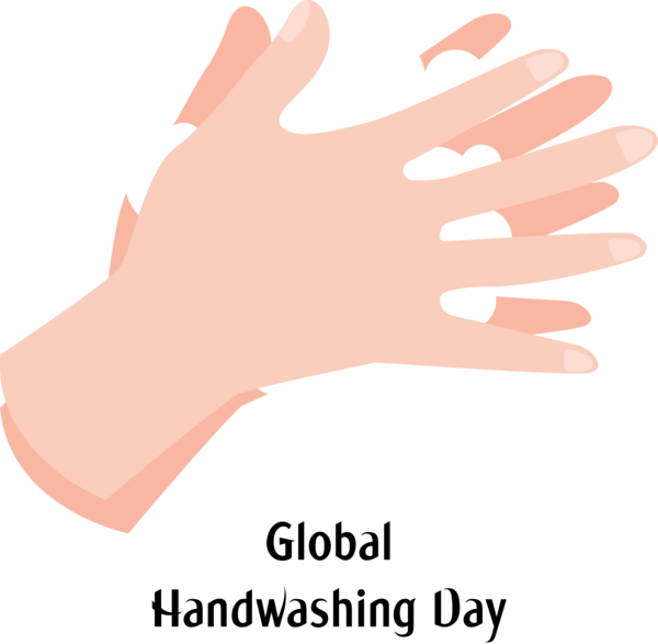 Transparent Global Handwashing Day Hand model Glove Nail for Hand washing for Global Handwashing Day