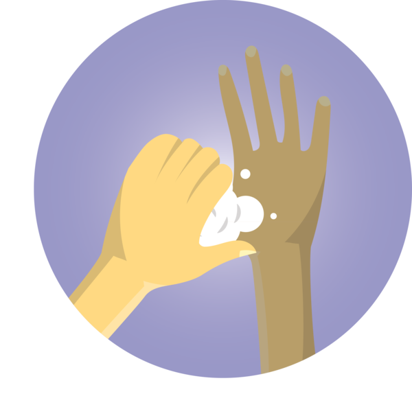 Transparent Global Handwashing Day Yellow Font Design for Hand washing for Global Handwashing Day
