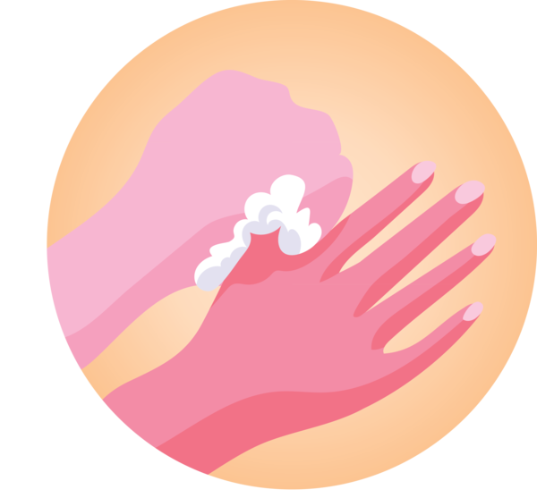 Transparent Global Handwashing Day Pink M Beauty.m for Hand washing for Global Handwashing Day