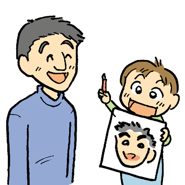 Transparent Father's Day 似顔絵 Father Cartoon for Fathers Day Cartoon for Fathers Day