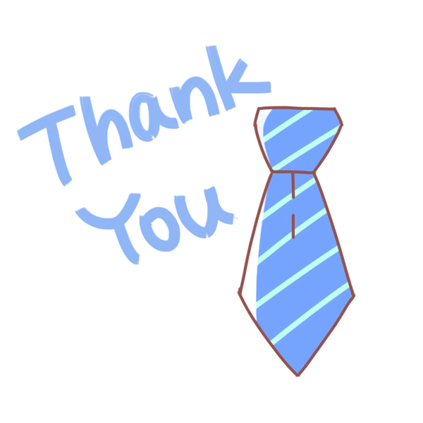Transparent Father's Day Necktie Father's Day Design for Fathers Day Cartoon for Fathers Day