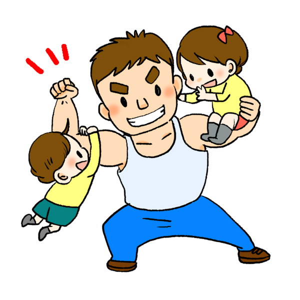 Transparent Father's Day Hiroshi Sakura Sumire Sakura Character for Fathers Day Cartoon for Fathers Day