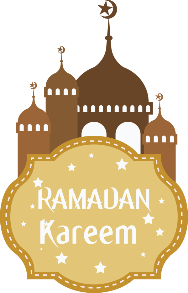 Transparent Ramadan Eid al-Fitr Text Logo for Ramadan Kareem for Ramadan