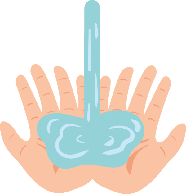 Transparent Global Handwashing Day Hand model  Pandemic for Hand washing for Global Handwashing Day