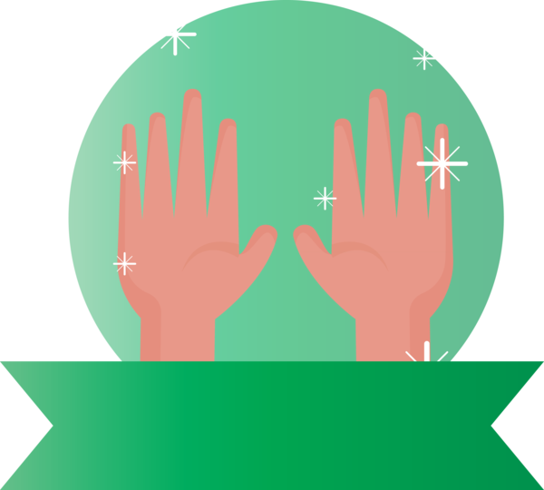 Transparent Global Handwashing Day Logo Font Green for Hand washing for Global Handwashing Day