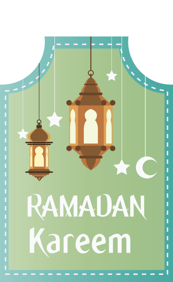 Transparent Ramadan Eid al-Fitr Islamic calligraphy Islamic art for Ramadan Kareem for Ramadan