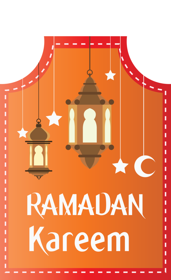 Transparent Ramadan Logo Eid al-Fitr Islamic art for Ramadan Kareem for Ramadan