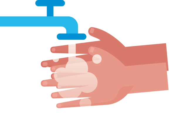 Transparent Global Handwashing Day Hand model Font Line for Hand washing for Global Handwashing Day
