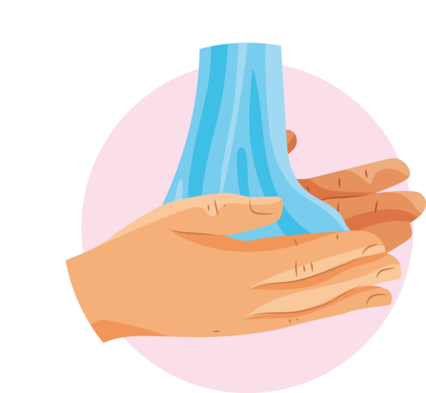 Transparent Global Handwashing Day Hand model Design Hand for Hand washing for Global Handwashing Day