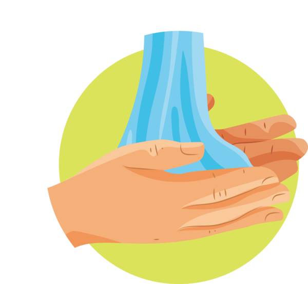 Transparent Global Handwashing Day Line Design for Hand washing for Global Handwashing Day