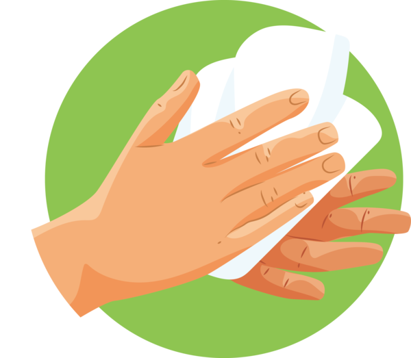 Transparent Global Handwashing Day Hand model Nail Design for Hand washing for Global Handwashing Day