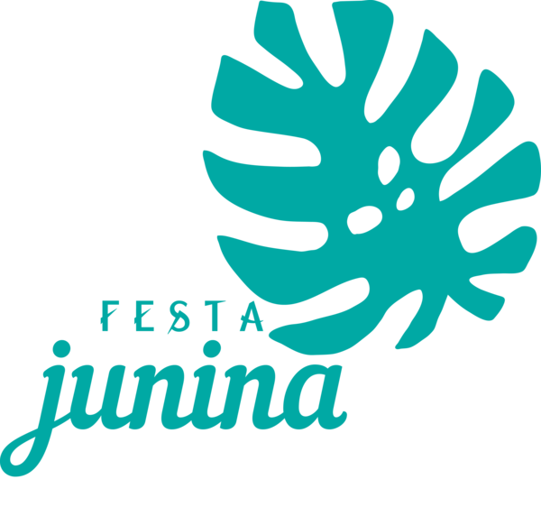 Transparent Festa Junina Logo Font Leaf for Brazilian Festa Junina for Festa Junina
