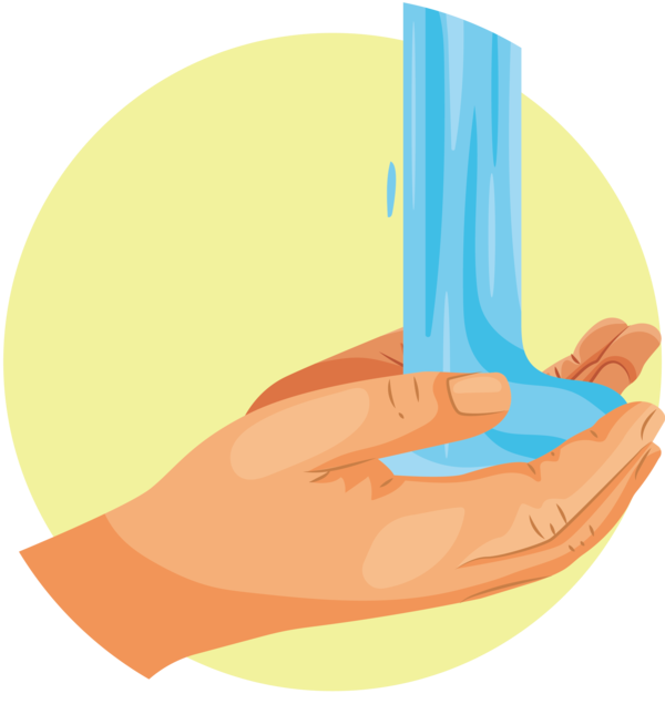 Transparent Global Handwashing Day Angle Line Produce for Hand washing for Global Handwashing Day