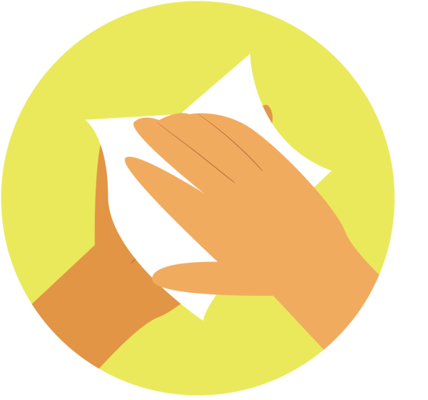 Transparent Global Handwashing Day Logo Yellow Produce for Hand washing for Global Handwashing Day