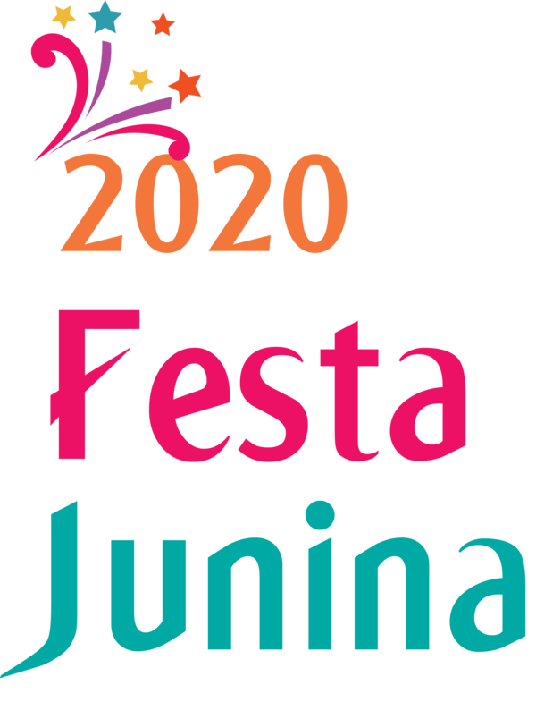 Transparent Festa Junina Logo Pink M Line for Brazilian Festa Junina for Festa Junina