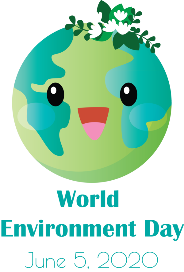 Transparent World Environment Day Flat design Earth Design for Environment Day for World Environment Day
