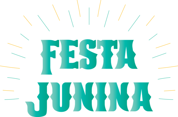 Transparent Festa Junina Logo Font Green for Brazilian Festa Junina for Festa Junina
