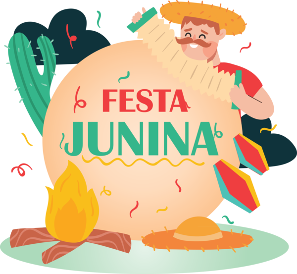 Transparent Festa Junina Cartoon Character Estonia for Brazilian Festa Junina for Festa Junina