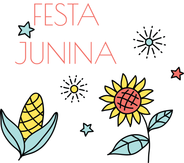 Transparent Festa Junina Insect Leaf Pattern for Brazilian Festa Junina for Festa Junina
