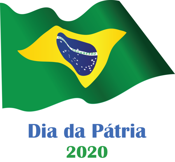 Transparent Brazil Independence Day Logo Natural Pawz Font for Dia da Pátria for Brazil Independence Day