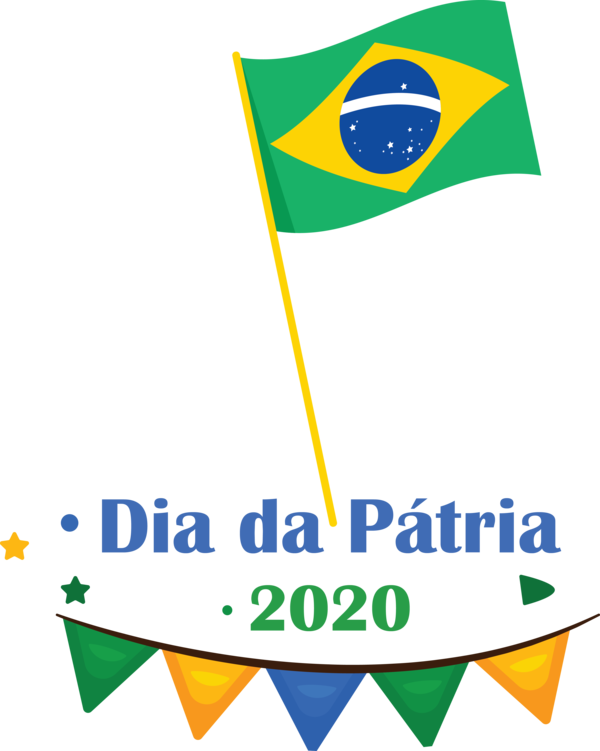 Transparent Brazil Independence Day Logo Influenza A virus subtype H1N1 Swine influenza for Dia da Pátria for Brazil Independence Day