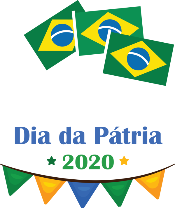 Transparent Brazil Independence Day Logo Yellow Line for Dia da Pátria for Brazil Independence Day