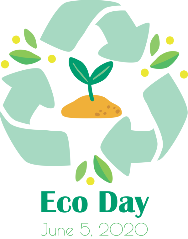 Transparent World Environment Day Leaf Plant stem 2020 for Eco Day for World Environment Day