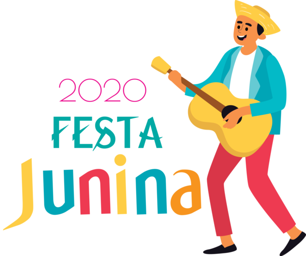 Transparent Festa Junina Public Relations Logo Cartoon for Brazilian Festa Junina for Festa Junina