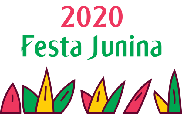 Transparent Festa Junina Logo Leaf Font for Brazilian Festa Junina for Festa Junina