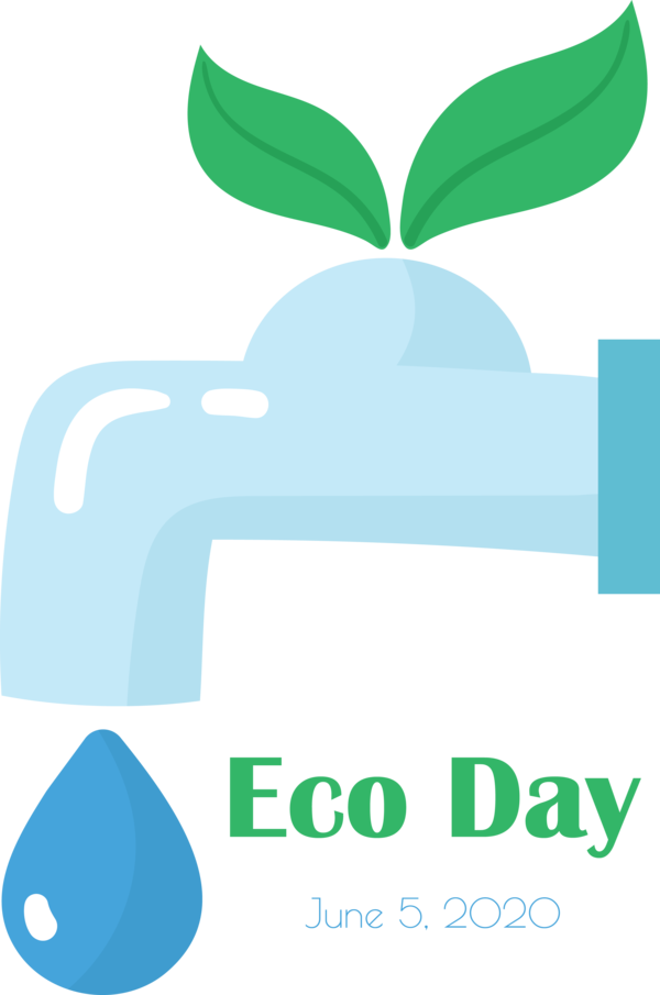 Transparent World Environment Day Logo Design Green for Eco Day for World Environment Day