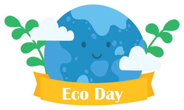 Transparent World Environment Day Logo Green M-tree for Eco Day for World Environment Day