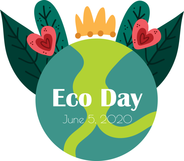 Transparent World Environment Day Leaf Logo HK Living for Eco Day for World Environment Day