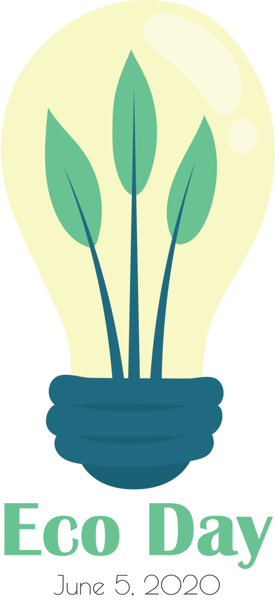 Transparent World Environment Day Flower Plant stem Logo for Eco Day for World Environment Day