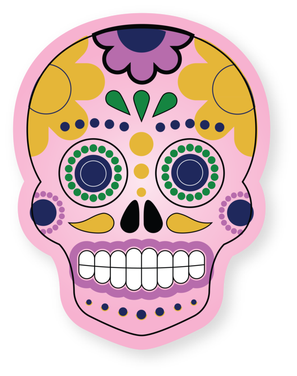 Transparent Cinco De Mayo Drawing Anatomy Human skull for Fifth of May for Cinco De Mayo