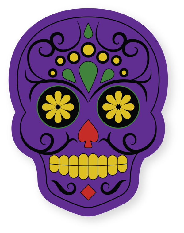 Transparent Cinco De Mayo Drawing Day of the Dead Calavera for Fifth of May for Cinco De Mayo