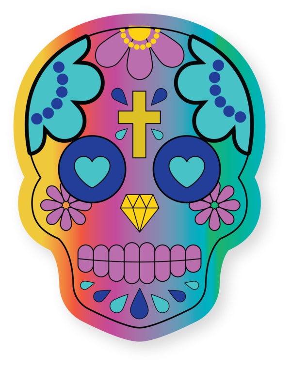 Transparent Cinco De Mayo Day of the Dead Drawing Calavera for Fifth of May for Cinco De Mayo