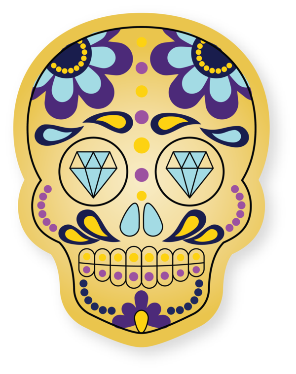 Transparent Cinco De Mayo Drawing Visual arts Skull art for Fifth of May for Cinco De Mayo