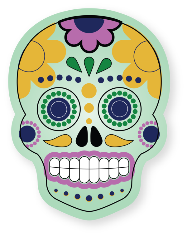 Transparent Cinco De Mayo Drawing Skull art Human skeleton for Fifth of May for Cinco De Mayo