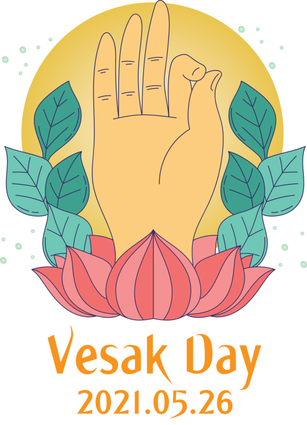 Transparent Vesak Celebrate! for Buddha Day for Vesak